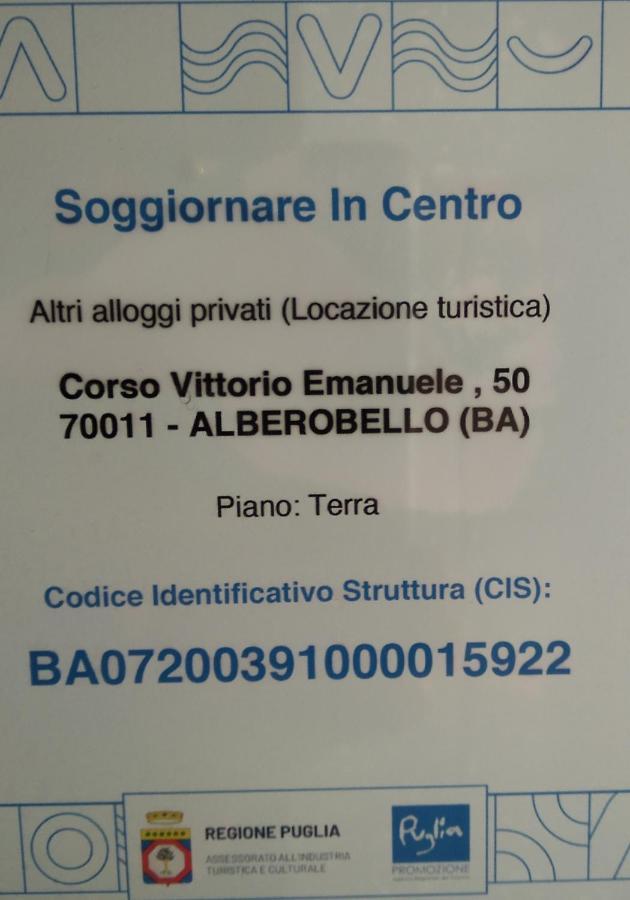 Soggiornare In Centro Apartamento Alberobello Exterior foto